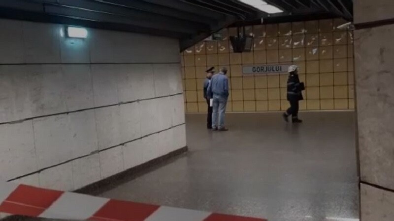 Sinucidere la metrou, în stația Gorjului