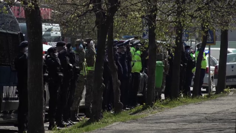 Gest impresionat al forțelor de ordine la Buzău. Cum și-au arătat respectul față de medici