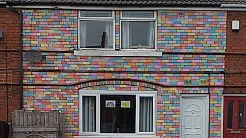 casa colorata anglia