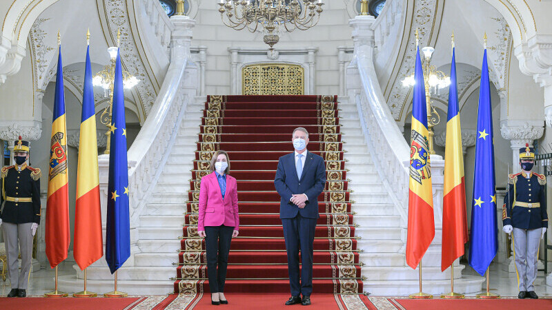 Klaus Iohannis, Maia Sandu