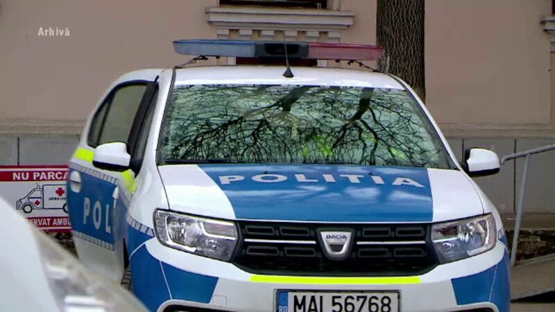 politie romania masina
