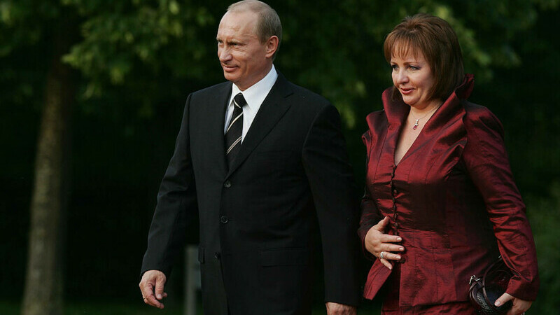 Vladimir Putin si Lyudmila