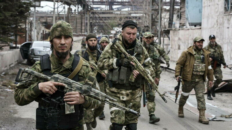 soldati ceceni, razboi, Ucraina, Donbas