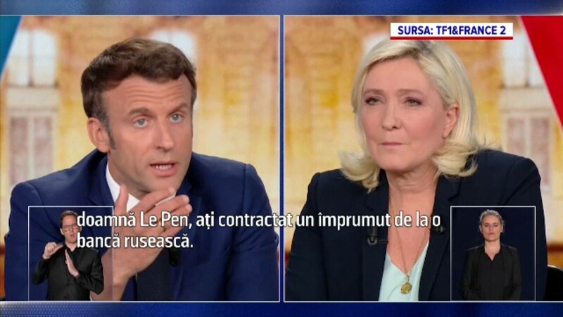 Macron și Le Pen