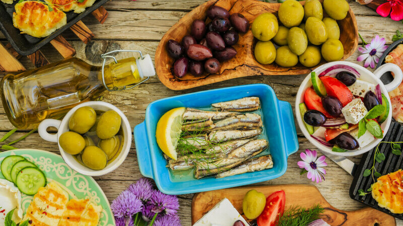Dieta mediteraneană.