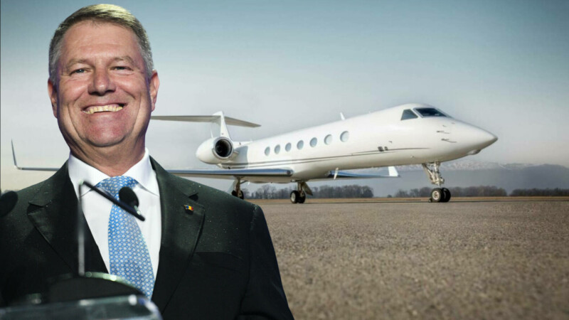 iohannis avion de lux