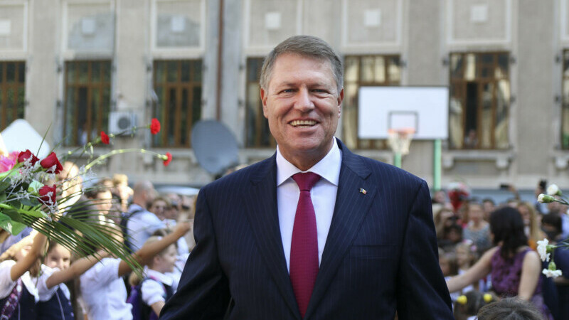 klaus iohannis profesor