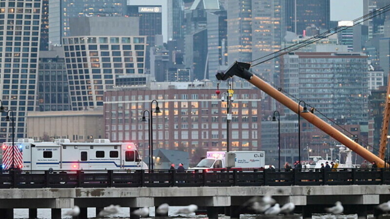 elicopter prăbușit New York