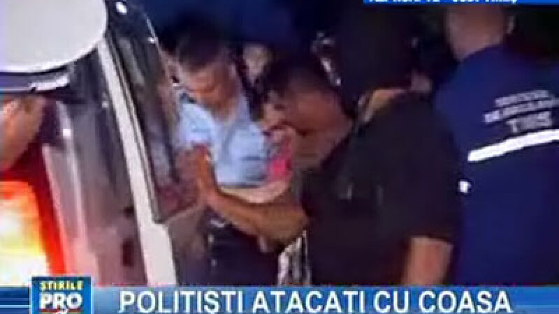 Tânărul împuşcat a fost reţinut de poliţişti
