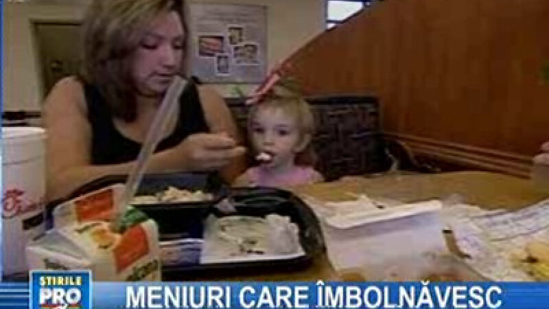 Restaurantele tip fast-food, câmpuri minate pentru copii