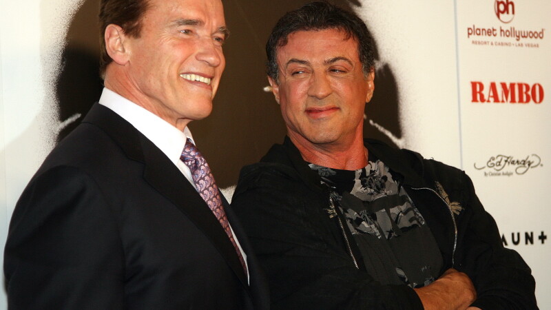 Arnold Schwarzenegger, Sylvester Stallone