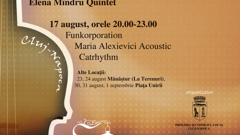 Atmosfera boema la Cluj. Serile de vara clujene continua cu jazz, blues si funk