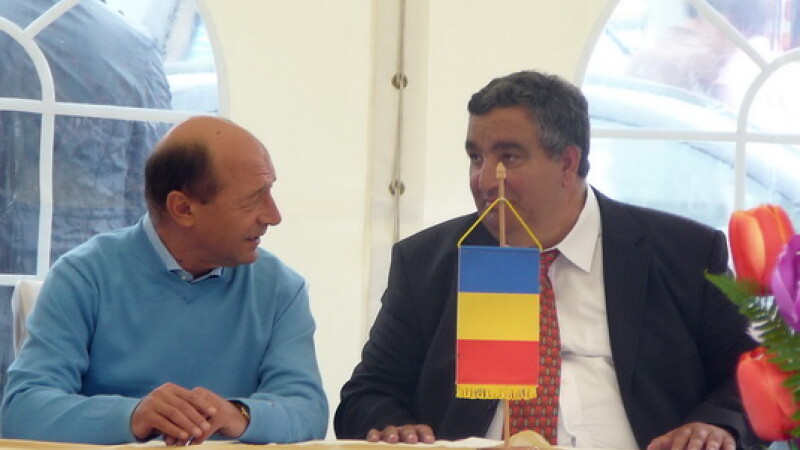 Traian Basescu si Florin Cioaba