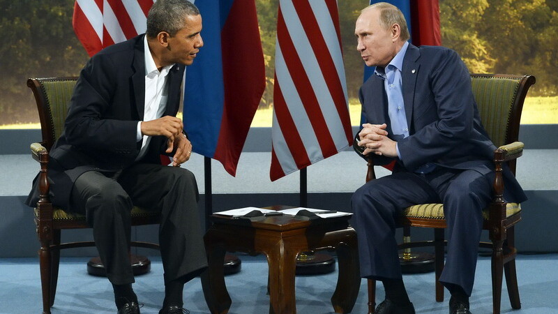 Vladimir Putin si Barack Obama