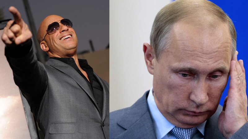 Vladimir Putin, Vin Diesel