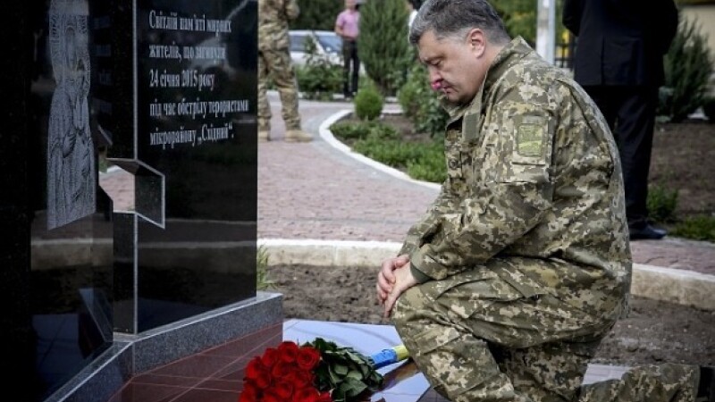 petro porosenko, donetk - getty