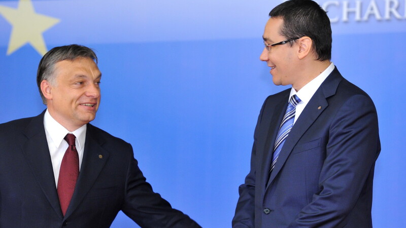 Victor Ponta, Viktor Orban cover - AGERPRES