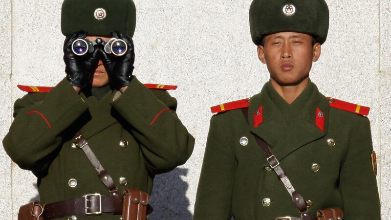 soldati Coreea de Nord - GETTY