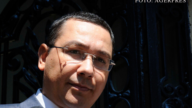 Victor Ponta la sediul PSD din Kiseleff