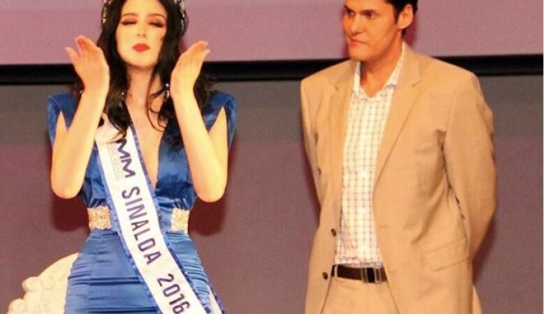 Miss Mexic si directorul concursului