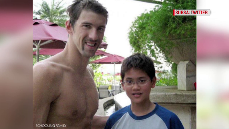 Michael Phelps si Joseph Schooling
