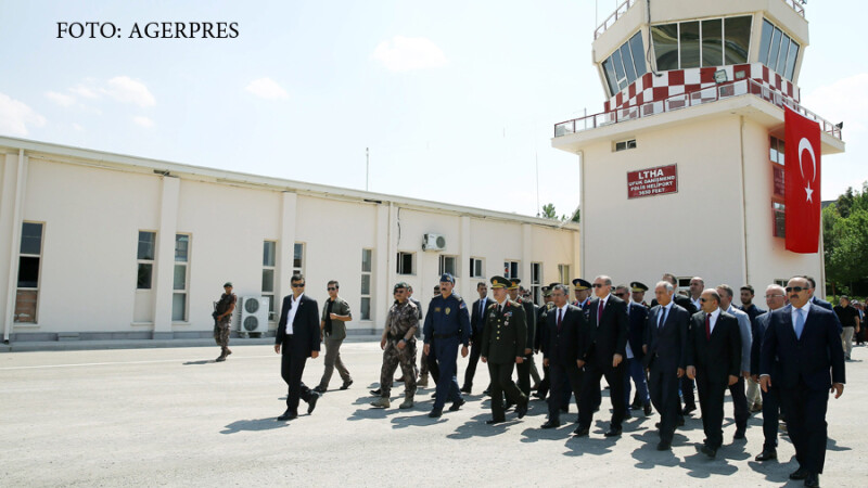 Erdogan in vizita la sediul central al politiei din Turcia