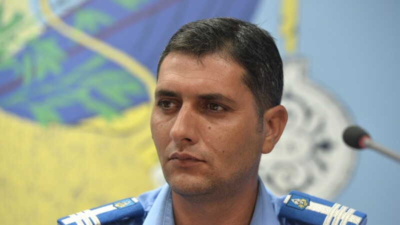 Colonel Ionut Sindile, director general adjunct Directiei Generale de Jandarmi a Municipiului Bucuresti,