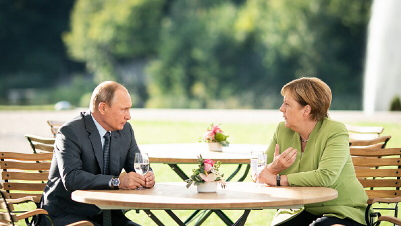 Vladimir Putin, Angela Merkel, Berlin,