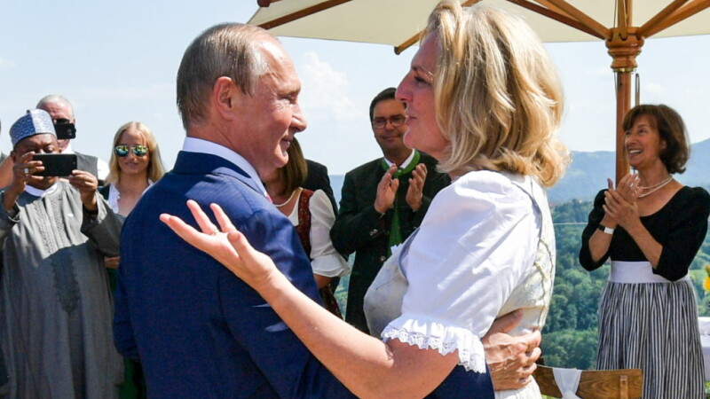 Karin Kneissl, Vladimir Putin