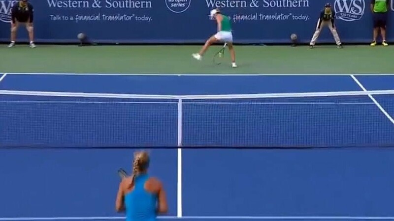 Simona Halep, Kiki Bertens, Cincinnati