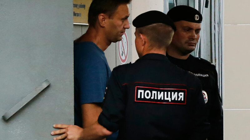 Aleksei Navalnii arestat