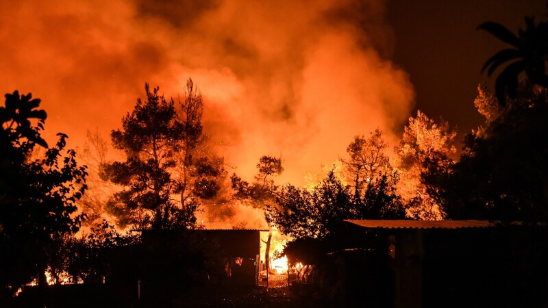 incendii in Evia