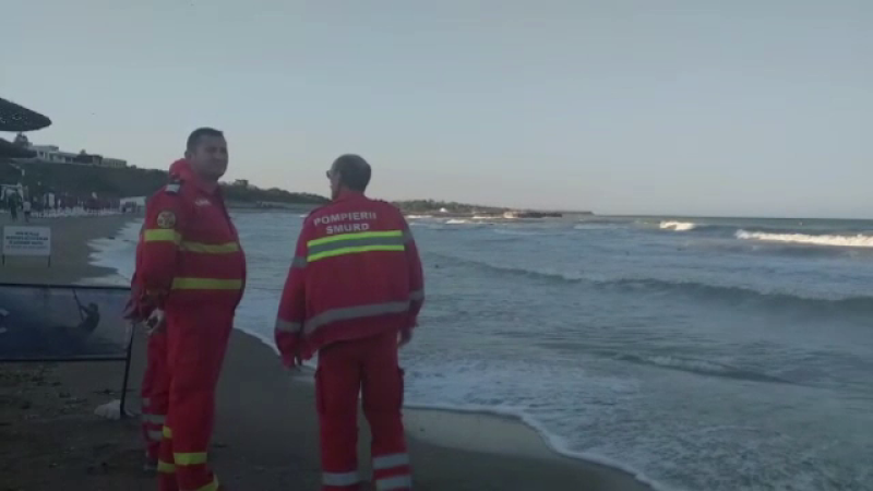 Un bărbat a dispărut în mare la Olimp