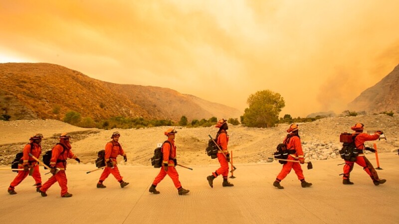 VIDEO. Incendiu uriaș în California. Mii de pompieri se luptă să stingă „Apple Fire”