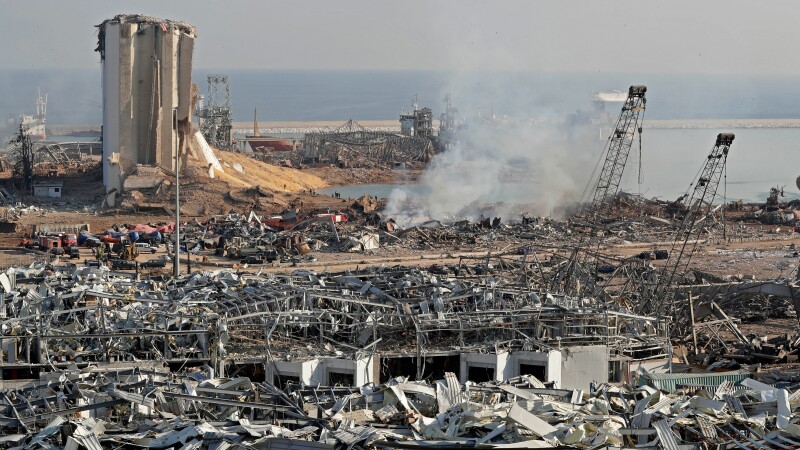 Imagini după explozia din Beirut, Liban - 9
