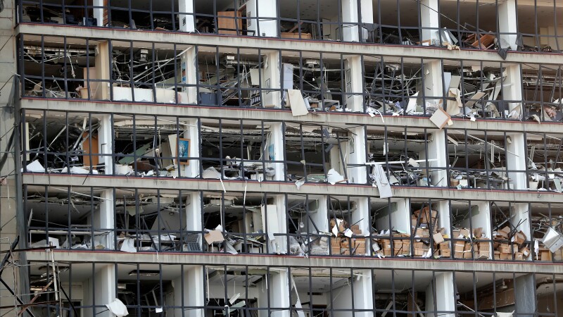 Imagini după explozia din Beirut, Liban - 11