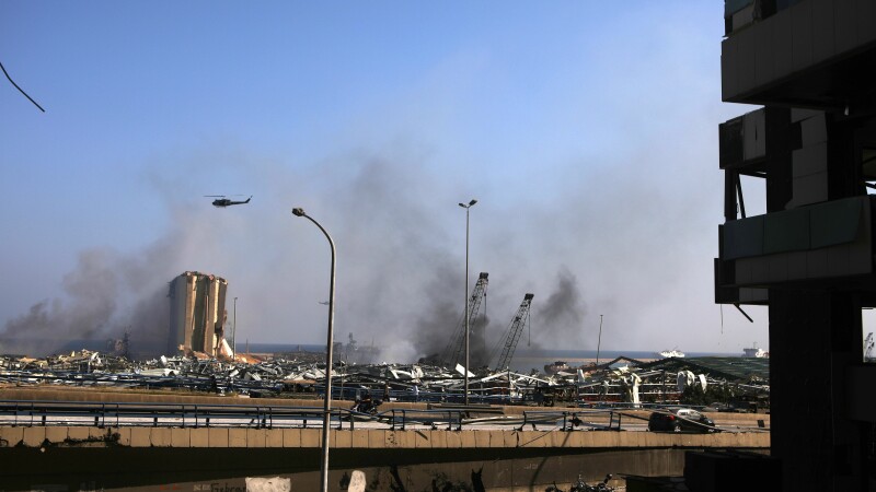 Imagini după explozia din Beirut, Liban - 13