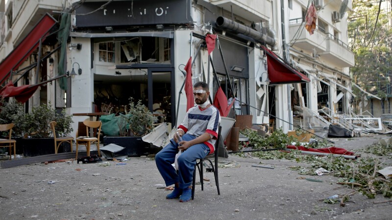 Imagini după explozia din Beirut, Liban - 14