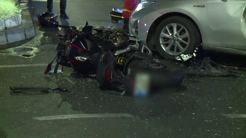 Moarte cumplită pentru un motociclist, în București. Cum s-a întâmplat
