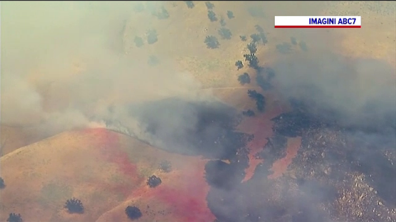 Incendii de vegetație grave în SUA. Un nou focar, izbucnit la nord de Los Angeles
