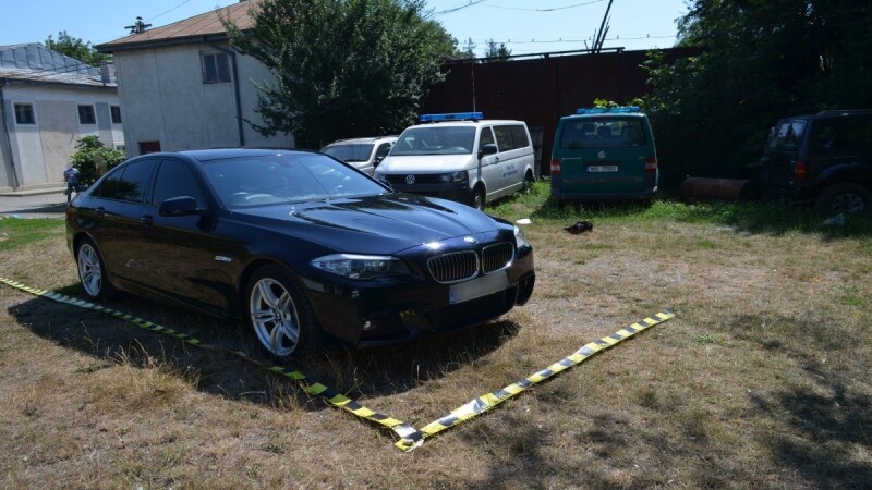 BMW căutat de autoritățile din Marea Britanie, descoperit la Botoșani