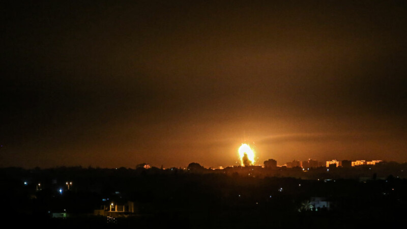 Bombardament în Gaza
