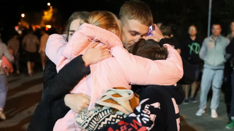 Revedere pentru un cuplu de protestatari în Belarus