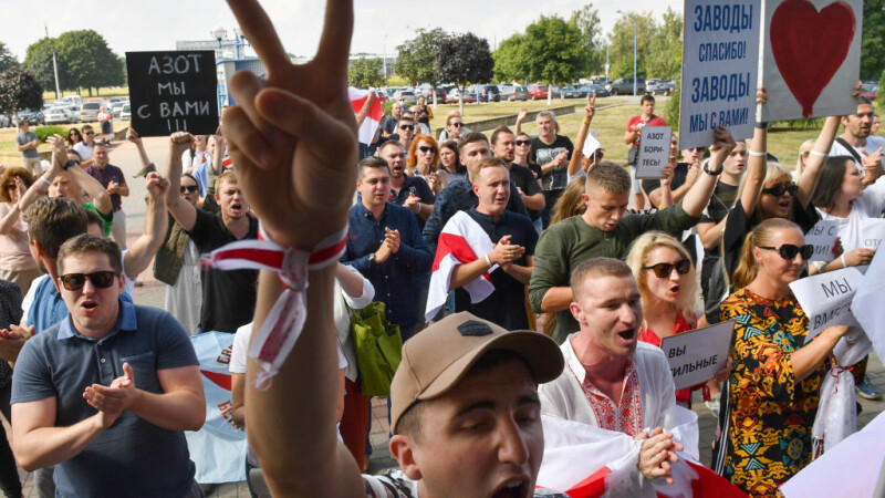 manifestatii belarus