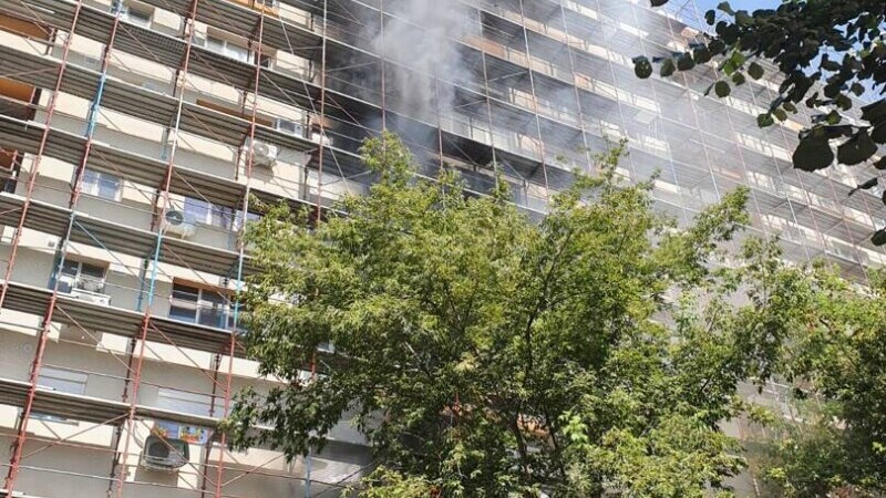 incendiu Bucuresti bloc2