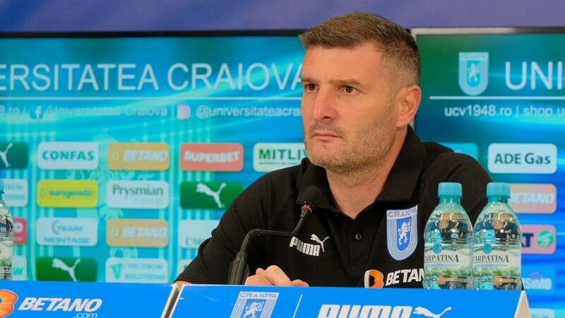 Universitatea Craiova a fost învinsă de Zaria Lugansk în turul al treilea preliminar al Conference League