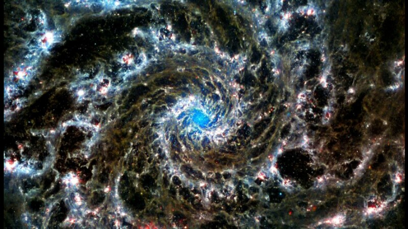 O nouă imagine din cosmos a fost surprinsă de cel mai performant telescop spațial, James Webb.