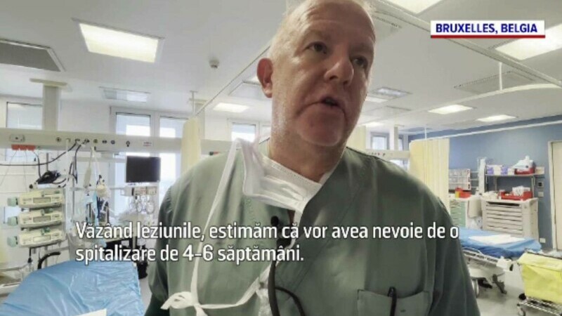 Care este situația răniților în exploziile de la Crevedia, transferați în străinătate. Medic Bruxelles: „Sunt optimist”