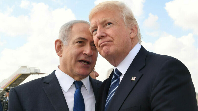 benjamin netanyahu, donald trump