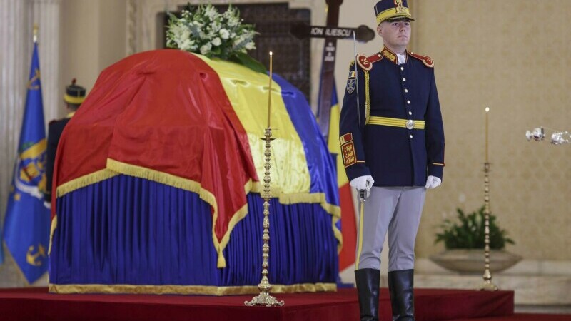 funeralii, Ion Iliescu